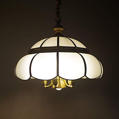 Lustre pour chambre anti-ternissement en cuivre pour illuminer un couloir sombre - 3