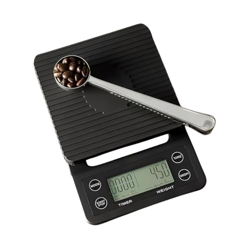 Balança Digital De Alta Precisão Para Café E Infusões Até 5kg Barista Temporizador