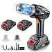 SEALIGHT Aspirateur à Main sans Fil 9 en 1, 35000 PA Aspirateur pour Voiture avec 2er Batteries Rechargeables, Moteur sans Balai, Idéal pour Cuisine, PC, canapé, Bureau, Maison