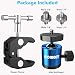Clamp Soporte para Cámara de Acción, Homeet Super Clamp con Rótula con...