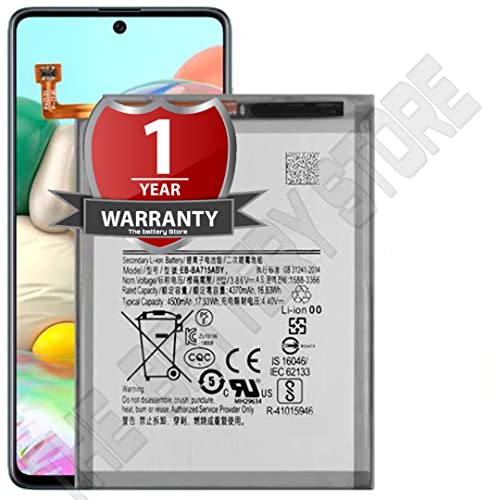 Image of THE BATTERY STORE Original EB-BA715ABY Mobile Battery Compatible with Samsung A71 / SM-A7160 Battery with 3 month warranty and high capacity battery backup. Carefully check your phone model and purchase. (FOR SAMSUNG A71)