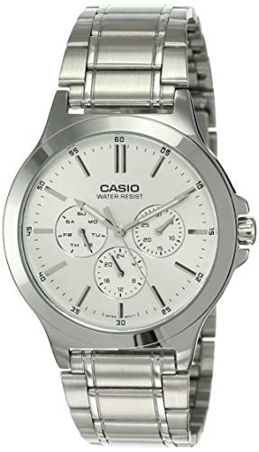 Casio Analog White Dial Men's Watch-MTP-V300D-7AUDF (A1174)