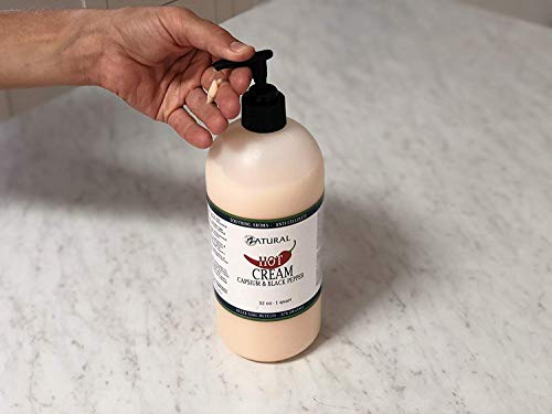 Organic Hot Cream-Cellulite Cream-Muscle Rub-Slimming Cream-Pain Relief-Body Wraps-Belly Fat-Skin Firming & Weight Loss-Professional Therapeutic Grade-Doctor Formulated (32 Ounce) - Thumbnail 3