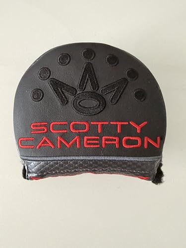 Couvre-club de putter mi-maillet Scotty Cameron Phantom sur le parcours de golf pour droitier