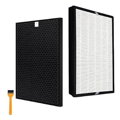 JXHOENGPO Replacement FZ-N40HFU FZN40HFU Air Purifier HEPA Carbon Filter, Compatible with Sharp, for FP-N40CX FPN40CX
