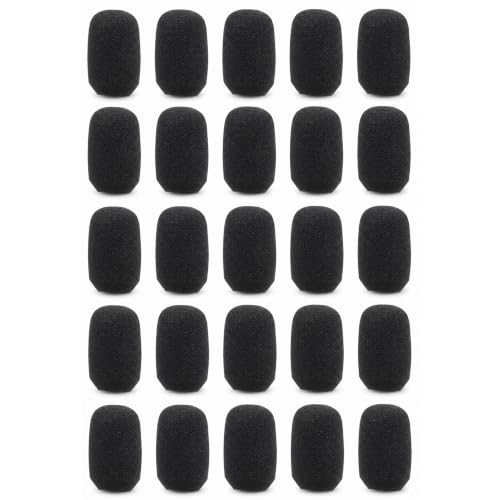 Windscreens - Oval - E-Mic Replacements 10 Pak