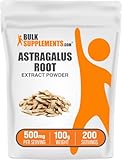 BulkSupplements.com Astragalus Extract Powder - Astragalus Root Powder, Herbal Supplement - Vegan & Gluten Free, 500mg per Serving, 100g (3.5 oz) (Pack of 1)