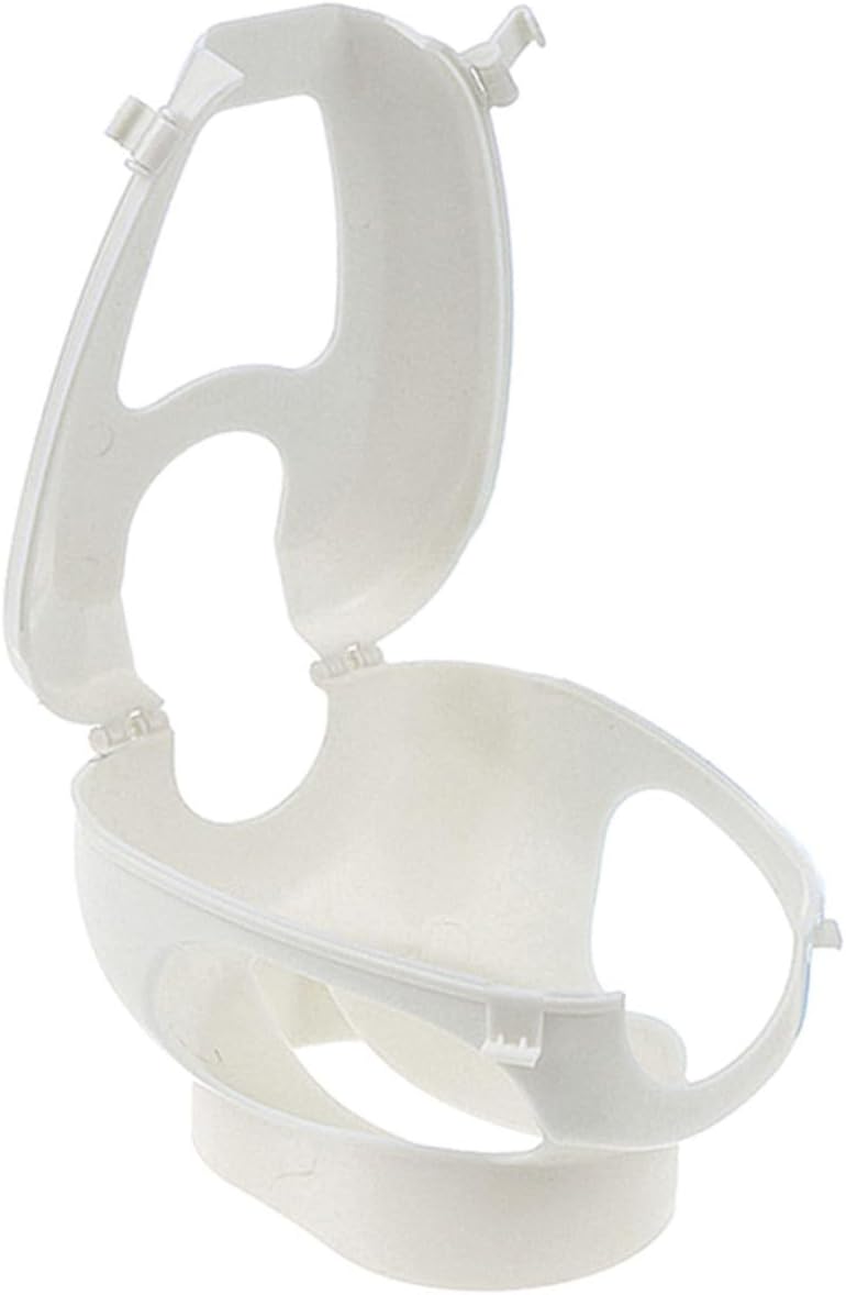Pigeon Injection Holder Plastic White for Medicine Feeding Assistant | Prevents Struggling during Handling, Supports Observation, Pet Bird Supply, Fixed Setup for Pigeons, Medicine Feeding