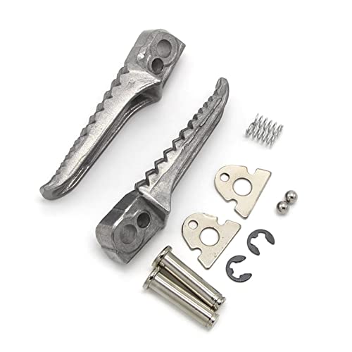 �t�b�g���X�g SV650 GSR750 GSX-S750 GSXS750 �O���f�B�E�X SFV650 �N���b�h�_�[�g�o�C�N�ጴ�t���g�I�[�g�o�C���A�t�b�g���X�g�t�b�g�y�O�y�_��(White Rear pedal)