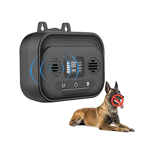 Dispositivo Antiladridos para Perros Automática Ondas sonoras Dispositivo Antiladridos Dispositivo para Detener ladridos de Perros, Dispositivo de disuasión de ladridos sónico Recargable Cover