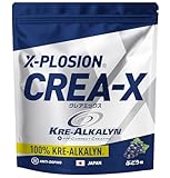 エクスプロージョン 100% クレアルカリン ぶどう味 パウダー 粉 Kre-Alkalyn クレアチン Creatine 国内製造 X-PLOSION
