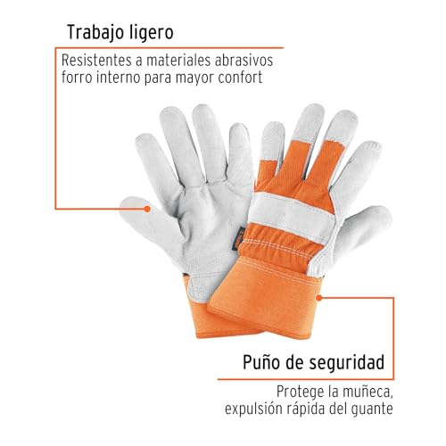 Guantes de carnaza y loneta 5 Imagen adicional