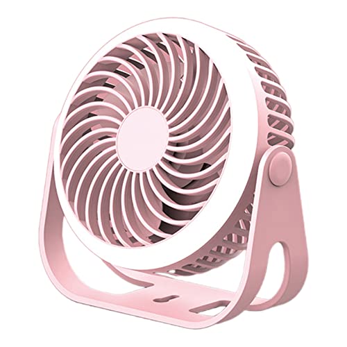Ventilador de camping con luz LED para exteriores, portátil, eléctrico, carga USB, ventilador silencioso portátil en la pared
