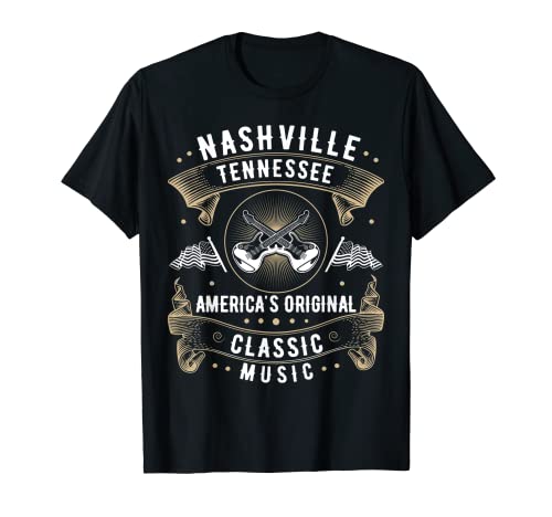 Musica classica originale di Nashville Tennessee America Maglietta
