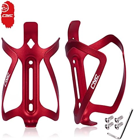CNC Bike Water Bottle Cage2-Pack Bike Bottle Holder for Road Bike/Mountain bike black/red/blue/orange