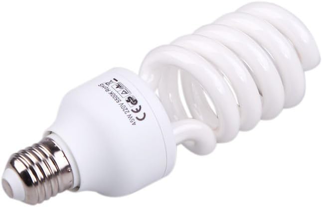 Earlybird Savings 45W 220V Photo Studio Bulb Video Photography Daylight Light Lamp