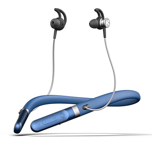 Boult Audio ZCharge Bluetooth Earphones with 40H Playtime, Dual Pairing Neckband, Zen™...