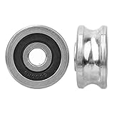 El diámetro interno es de 8 mm, el diámetro externo es de 30 mm y el grosor es de 14 mm.