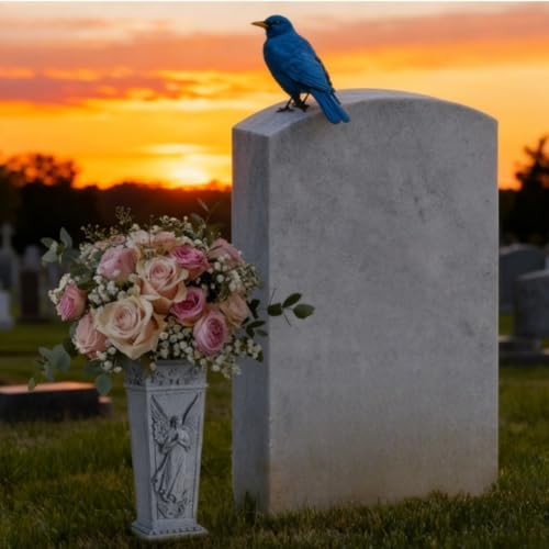 Pot de fleurs de cimetière résistant aux intempéries avec drainage