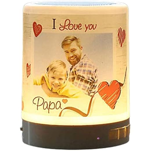 Bepersonalised Smart Touch LED Photo Customised Bluetooth Sp