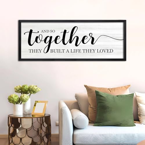And So Together They Built A Life They Loved DecorativeSign