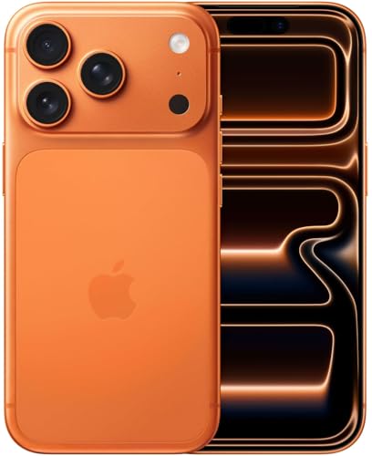 Apple iPhone 17 Pro, 512GB, SIM Global, Naranja Cósmico- Desbloqueado (Reacondicionado)