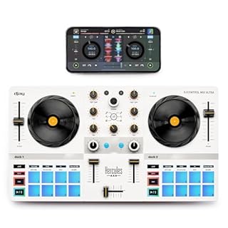 Hercules DJControl Mix Ultra – Mobile DJ Controller for Smartphones (iOS/Android)