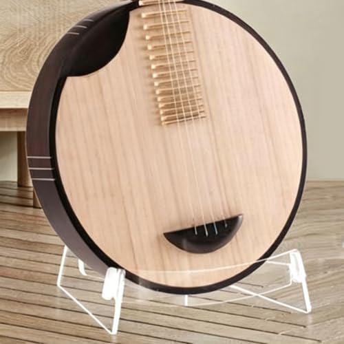 Stojak na Ukulele Plastikowy Antypo lizgowy Rama w Kszta cie L Stabilny Uchwyt do Gitary Hawajskiej Dom Studio Czarny