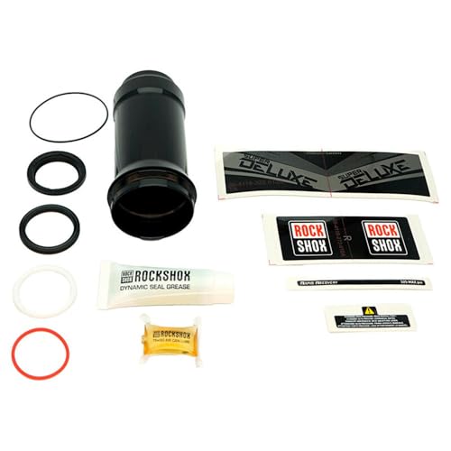 RockShox Rear Shock Air Can Assembly - DebonAir V2, 225/250 x 67.5-75mm, Deluxe/Super Deluxe A1-B2 (2017+), Black