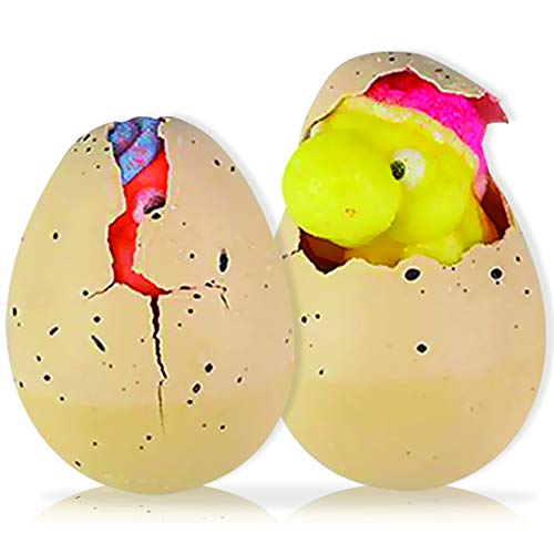 ArtCreativity Growing Turtle Eggs, Set of 2, Hatching Turtle Toys for Boys and Girls, Turtle Birthday Party Favors for Kids, Science Educational Toys for Children, Fun Water Bathtub Toys
