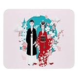 Tapis de souris parfait : ce tapis de souris de jeu de 21,1 x 24,9 cm est suffisant pour s'adapter à votre souris de jeu, s'applique à tous les types de claviers et de souris.