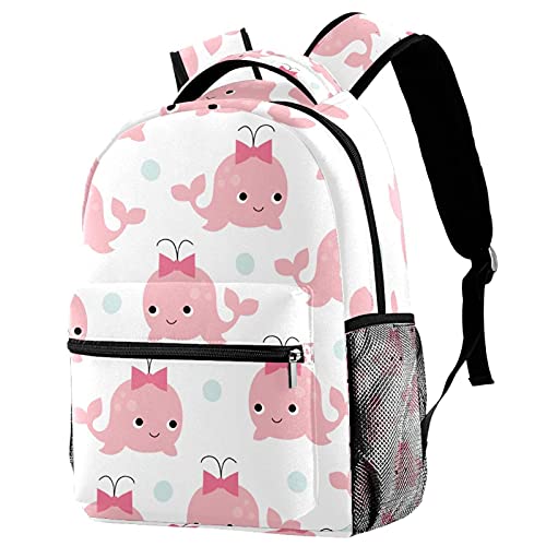 Sac à dos dauphin avec porte-bouteille pour enfants