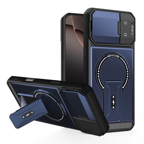 Coque arrière rigide en silicone pour iPhone 17 bleu protection élégante