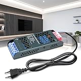 【Mince et Universel】Le transformateur ne fait que 23mm d'épaisseur. Taille fine, adaptée aux bandes lumineuses LED, aux écrans LED, aux éclairages d'armoire LED et autres luminaires LED. Avant l'installation, veuillez vérifier les pôles positifs et négatifs du transformateur et les fils de l'équipement LED connecté. Ne les connectez pas à l'envers !