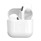 Fone de Ouvido TWS Bluetooth 5.3, In-ear, Controle Touch, Branco, com Case Carregador e cabo USB