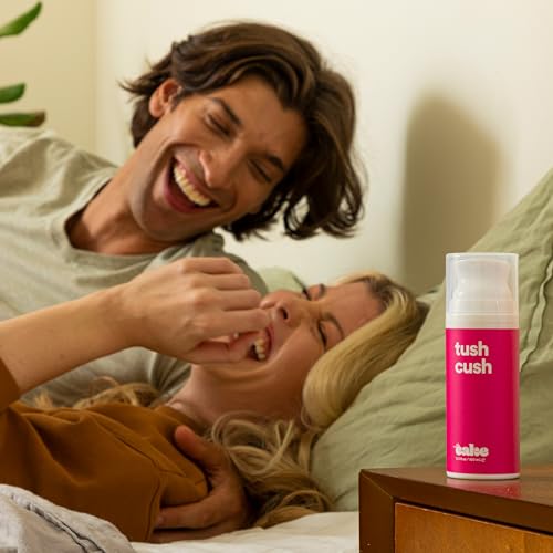 Image of Hello Cake Tush Cush, Silicone and Water-Based Personal Lubricant, Hybrid Lube for Men, Women, and Couples, 1.7 fl oz