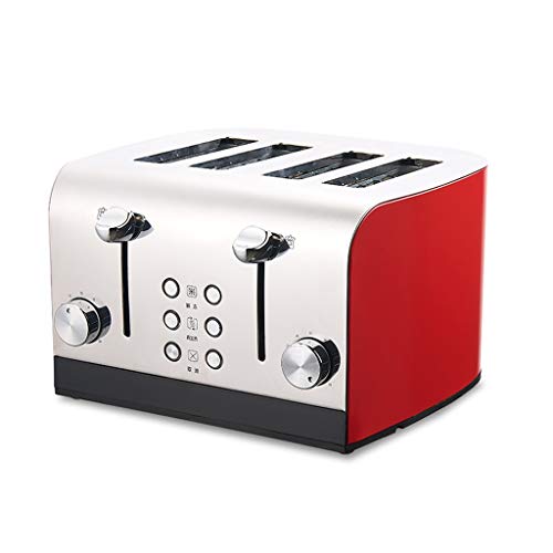 Xu Yuan Jia-Shop Toaster Toaster Toaster Frühstück Start Small Engine 4 Scheiben-Toaster Vollautomatische Beidseitige…