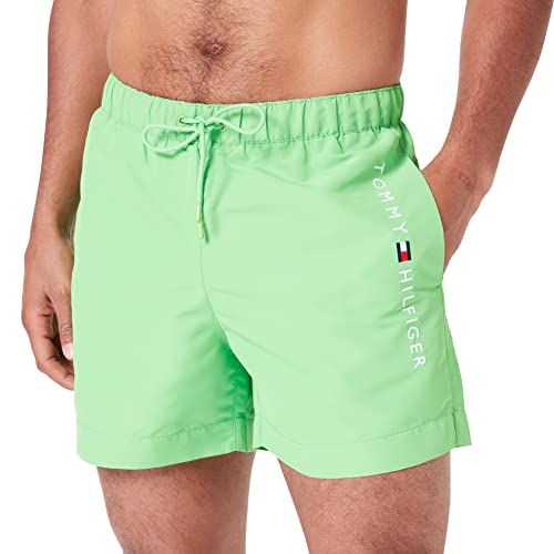 Preisvergleich Produktbild Tommy Hilfiger Herren Badehose Medium Drawstring Lang, Grün (Spring Lime), L
