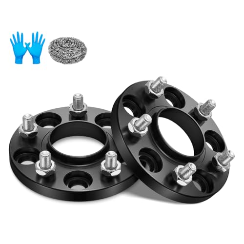 SYKRSS 5x114.3mm(5x4.5) Wheel Spacers 15mm Compatible with Nissan 350Z Altima GT-R Rogue Sentra, 66.1mm Center Bore & Forged Wheel Adapters M12x1.25 Compatible with Infiniti Ex35 G37 QX50,4PCS by SYKRSS - Used condition - US$41.99