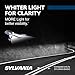 SYLVANIA - H7 SilverStar - High Performance Halogen Headlight Bulb, High Beam, Low Beam and Fog Replacement Bulb, Brighter Downroad with Whiter Light (Contains 1 Bulb)