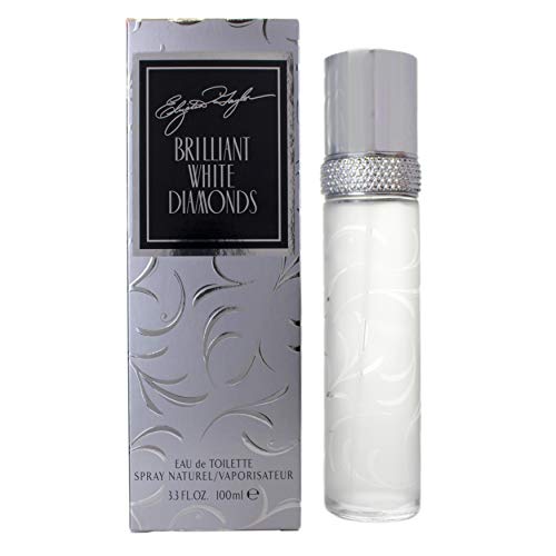 Elizabeth Taylor Brilliant White Diamonds Spray para Mujer, 3.3 Oz/100 ml