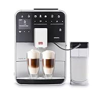 Melitta Barista T Smart - Kaffeevollautomat mit Milchsystem, Kaffeemaschine mit Mahlwerk, für z. B. Cappuccino oder Espresso, App Steuerung möglich, silber/schwarz – Ansicht 1