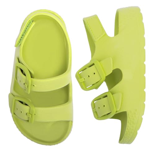 Image of ChayChax Toddler Boys Girls Double Buckle Sandals Children's Adjustable Back Strap Water Sandal