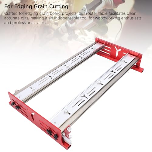 Frässchlitten Zum Abflachen von Platten, DIY-Holzbearbeitungs-Frässchlitten, Tragbare, Einfach Einzustellende Plattenabflachvorrichtung, Zum Abflachen von Holz, Heimwerken