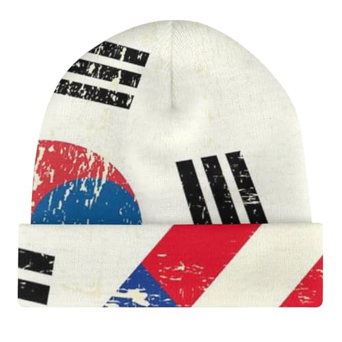 Cartoon with Bacon and EggsChildren's Warm Knitted Hat, Suitable for All Seasons and Daily Wear4