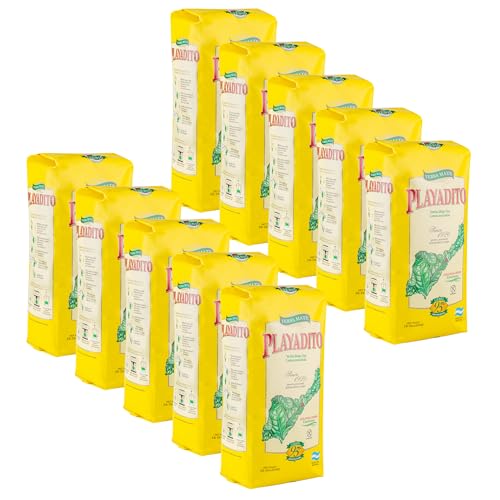 Yerba Mate Playadito 1 kg. | 2.2 lbs. - 2 Pack. - 10 Set