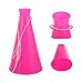 Kichvoe Portable Plastic Cheer Megaphone for Sports and Party Noise Makers 9.05In Small Cheerleading Horn Prop for Outdoor Events and Team Spirit