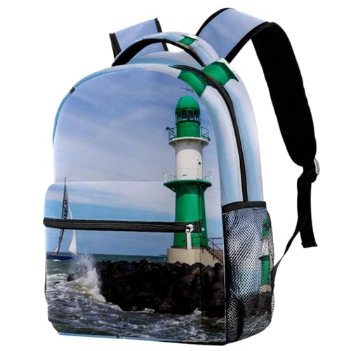 Sac à dos multicolore léger pour soulager le dos des collégiens