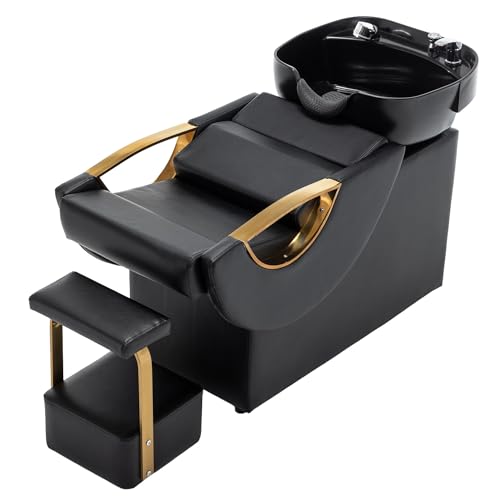 Shampoo Bowl and Chair Set for Salon