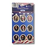 U.S.A Presidents Portrait Stickers, Set of 47 U.S.A. President and 6 American Flag Stickers, Waterproof Vinyl Stickers, USA Educational Sticker Set, for Teachers, Kids, Crafting and Decoration.